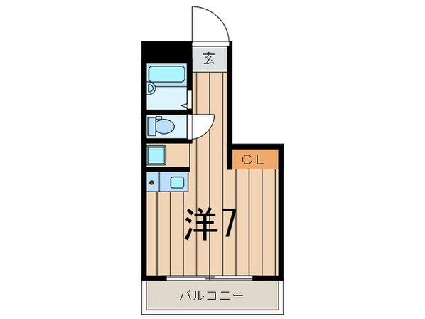 コスモパレの物件間取画像